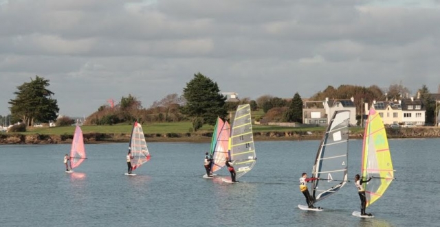 Sortie planche a voilea Port Louis